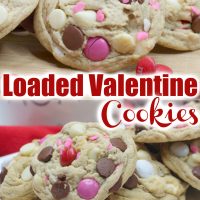 Valentine's Day Chocolate Chip Cookies