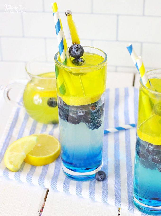 Blueberry Vodka Lemonade - Kitchen Fun With My 3 Sons