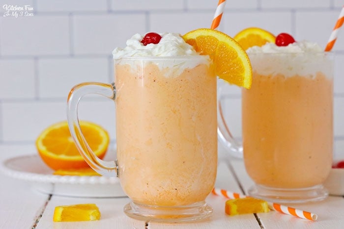 An Orange Creamsicle Shake is a yummy mix of creamy vanilla and a punch of orange soda that makes this classic flavor combo.
