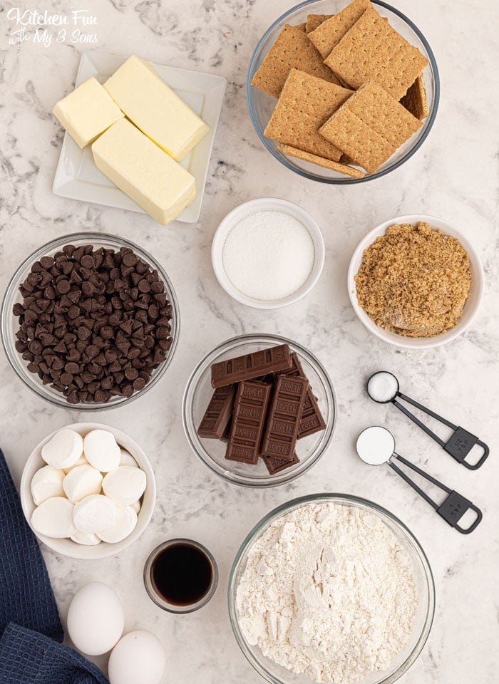 Smores Stuffed Cookies 