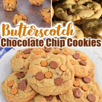 Butterscotch Chocolate Chip Cookies