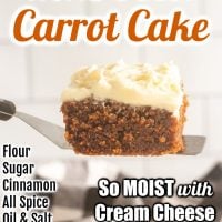 Carrot Sheet Cake