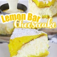 Lemon Bar Cheesecake
