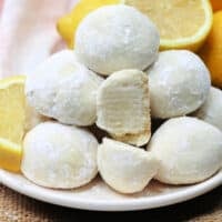 Lemon Snowball Cookies feature