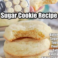 Best Sugar Cookies (Soft & Chewy) Pin
