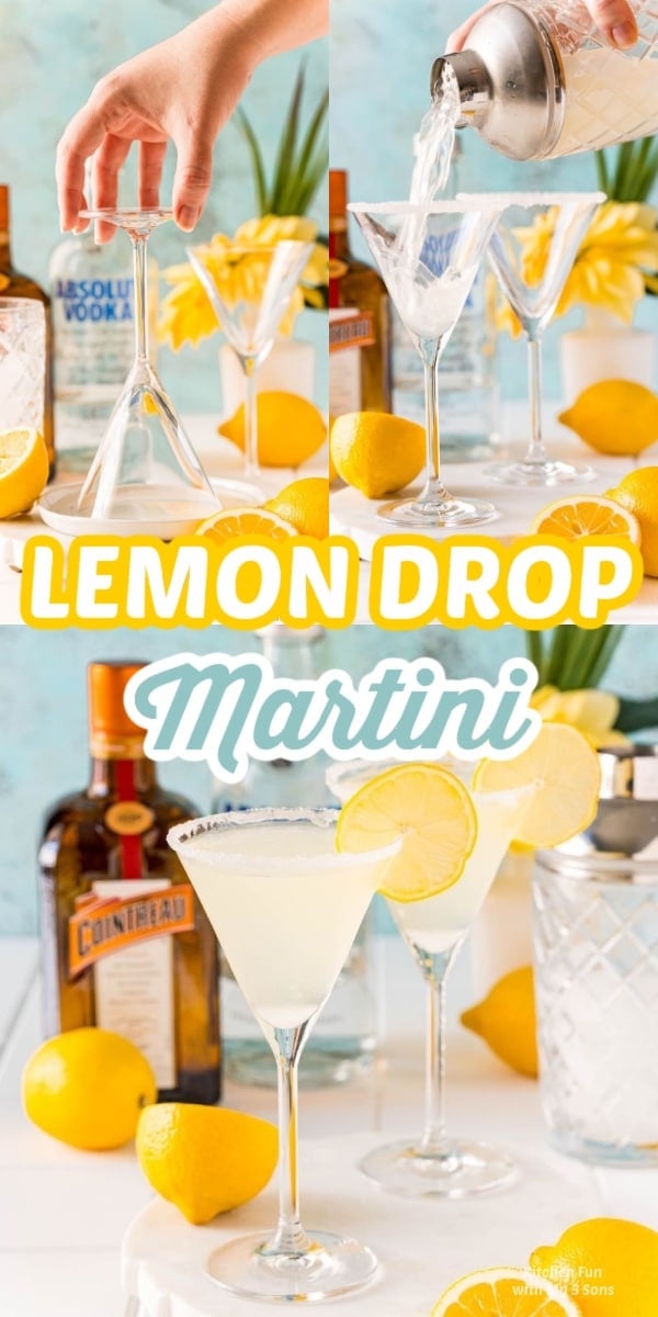 How to Make the Perfect Lemon Drop Martini