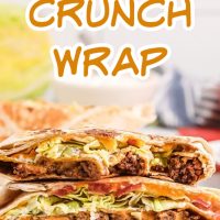 Title image for Homemade Crunchwraps.