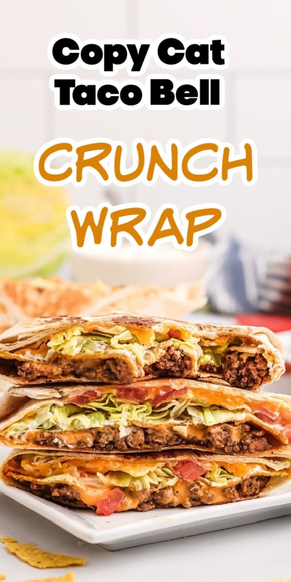 Title image for Homemade Crunchwraps.