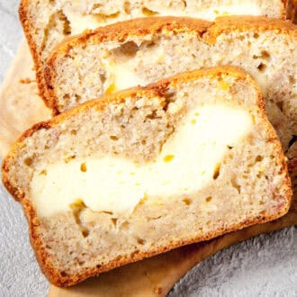 Cream Cheese Banana Bread feature