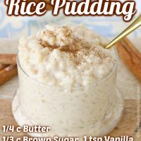 Crockpot Rice Pudding