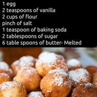 Funnel Cake Bites
