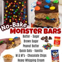 Monster Cookie Bars