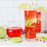 Vodka Cherry Limeade Cocktail