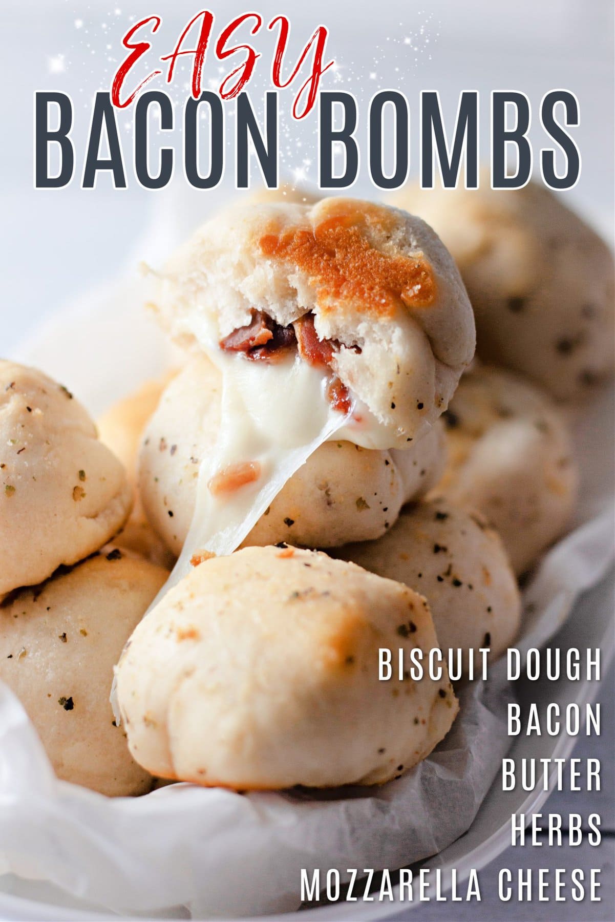 Title image for Cheesy Bacon Bombs.