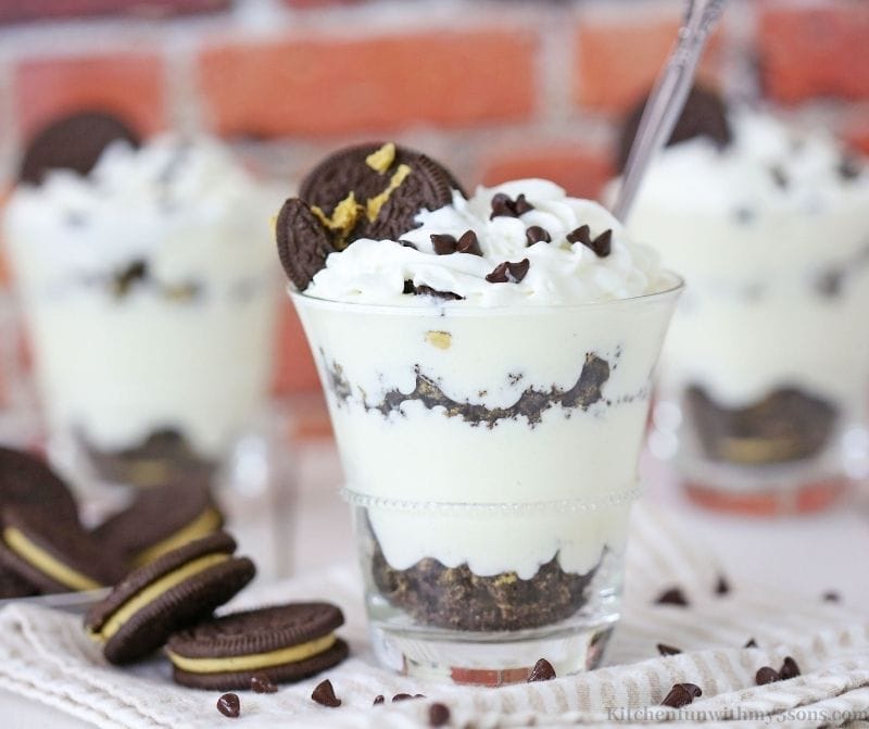 The Parfait with some Oreo's on the side.