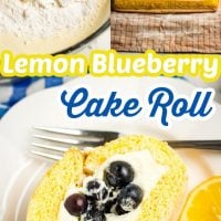 How to Make a Lemon Blueberry Cake Roll