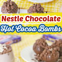 Easy to Make Nestle Chocolate Hot Cocoa Bombs