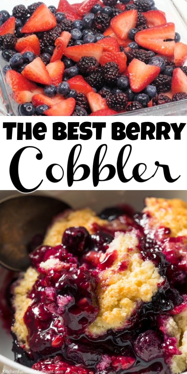 BEST Berry Cobbler