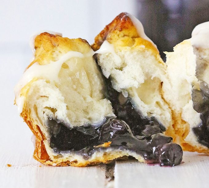 Blueberry Biscuit Bombs