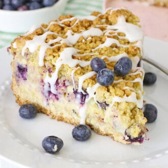 Blueberry Crumble Cheesecake feature