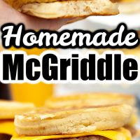 Homemade McGriddle pin