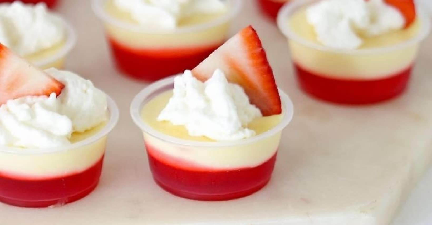 Strawberry Cheesecake Pudding Shots Kitchen Fun With My 3 Sons