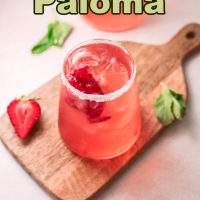 Strawberry Paloma Pin