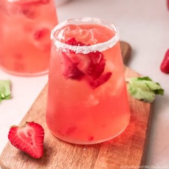 Strawberry Paloma Cocktail