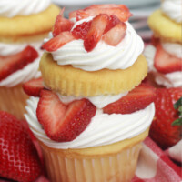 Strawberry Shortcake Cupcakes feature