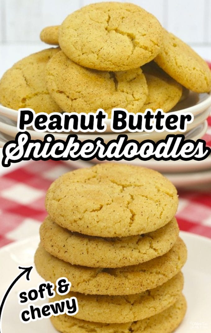 Peanut Butter Snickerdoodles