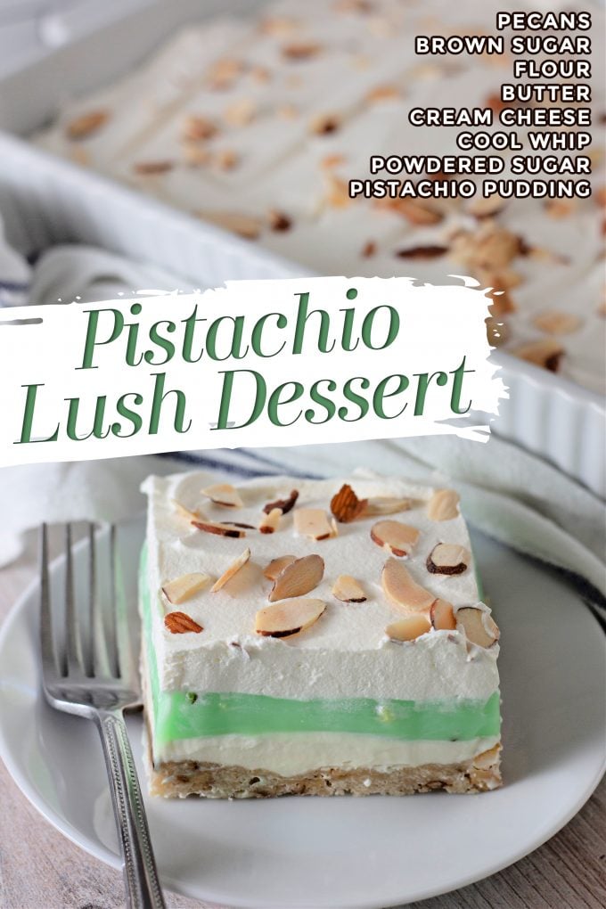 Pistachio Lush Dessert on Pinterest.