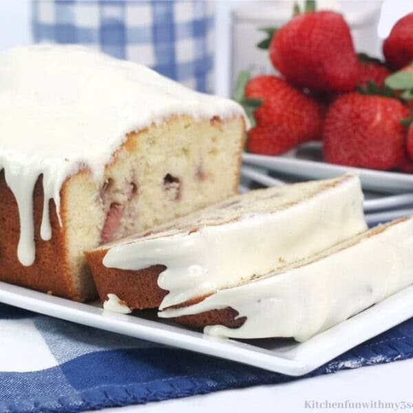 Strawberry Pound Cake