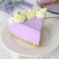 Vanilla Lavender Cheesecake