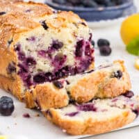 Lemon Blueberry Bread feature
