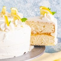 Homemade Lemon Cake