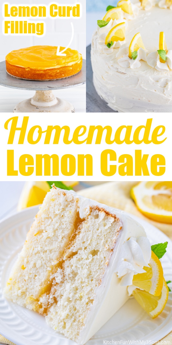 Homemade Lemon Cake