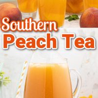 southern peach tea pin