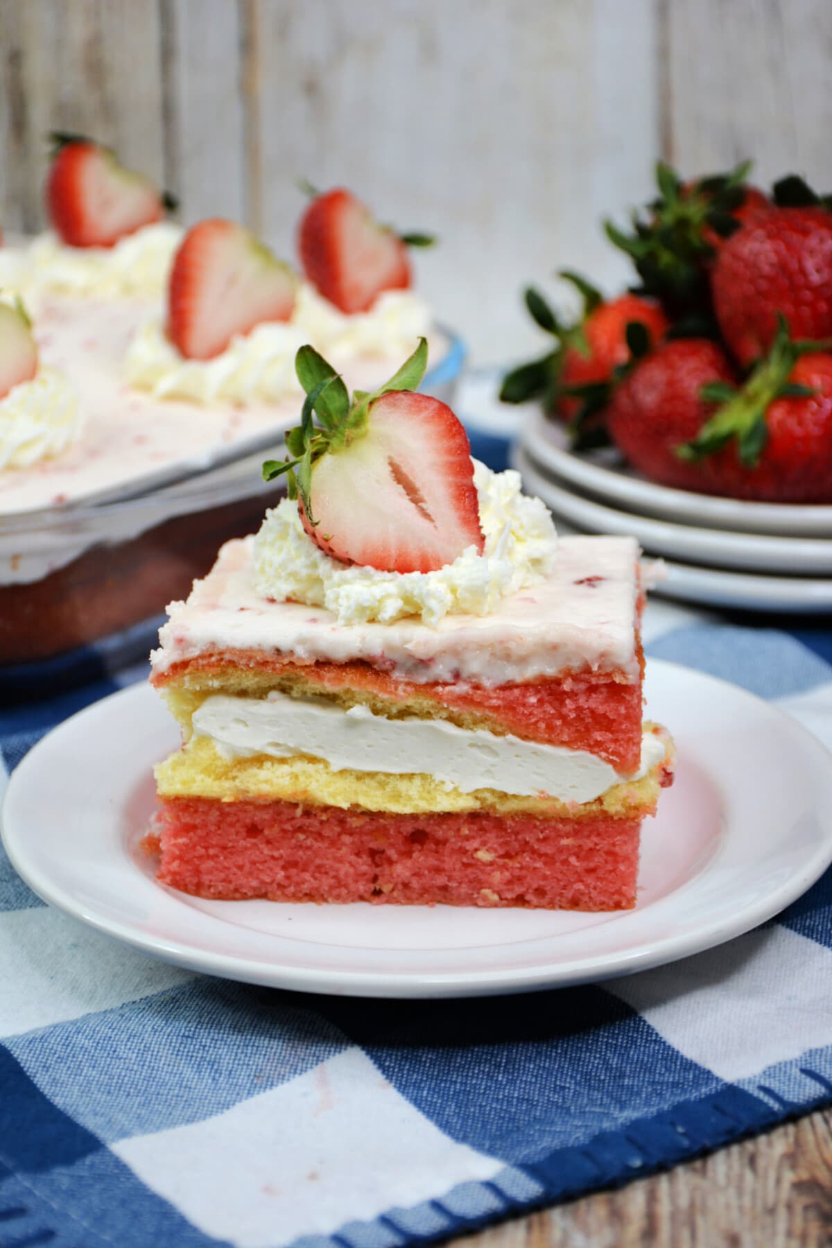 Strawberry Twinkie Cake