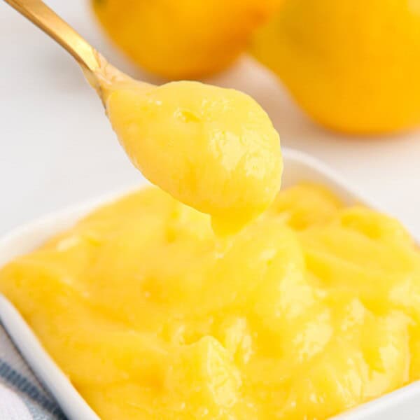 lemon curd in a bowl