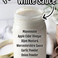 Alabama White Sauce