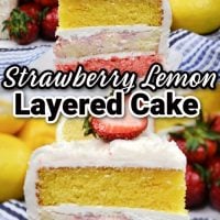 Strawberry Lemon Cake