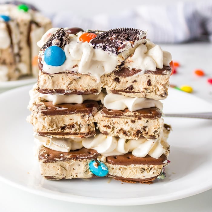 Oreo Ice Cream Sandwich Cake