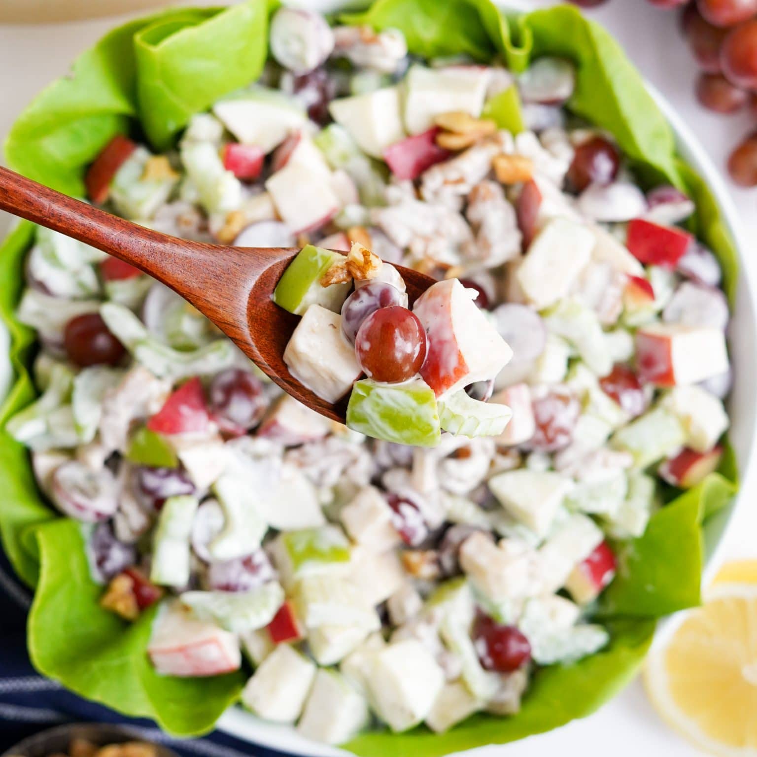 Classic Waldorf Salad - Kitchen Fun With My 3 Sons