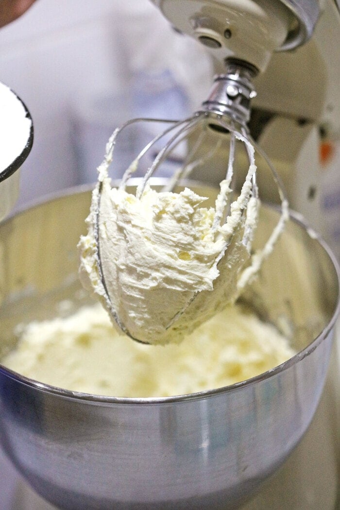 making the frosting