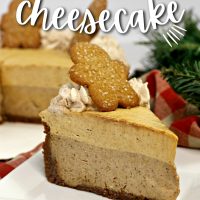 Gingerbread Cheesecake Pinterest