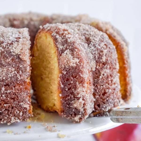 Taking a piece of cake out of the whole.