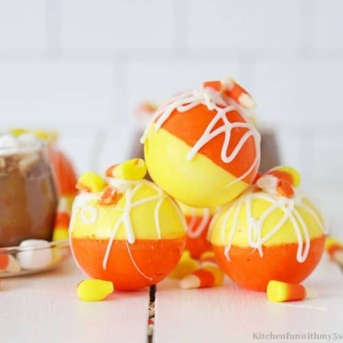 Candy Corn Hot Chocolate Bombs Kitchen Fun With My 3 Sons
