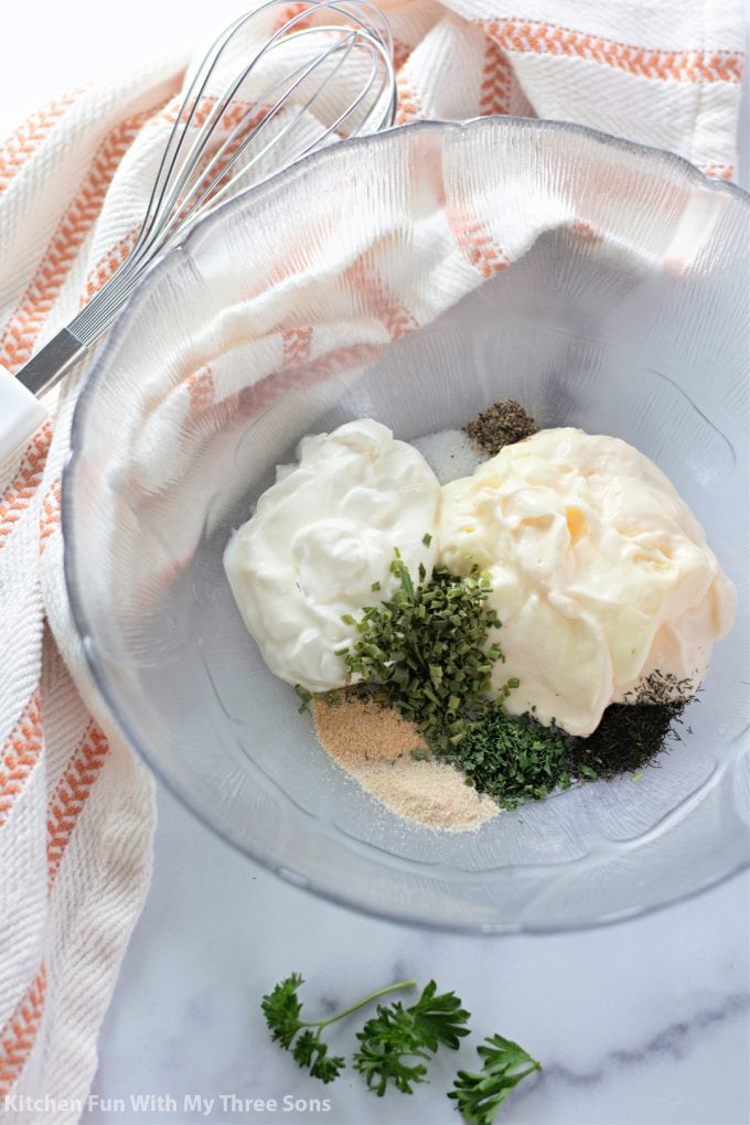 Creamy Homemade Ranch Dressing l Kitchen Fun With My 3 Sons