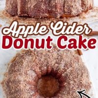 Apple Cider Donut Cake