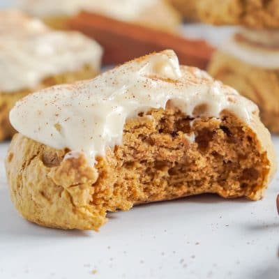 Pumpkin Cookies with Cake Mix